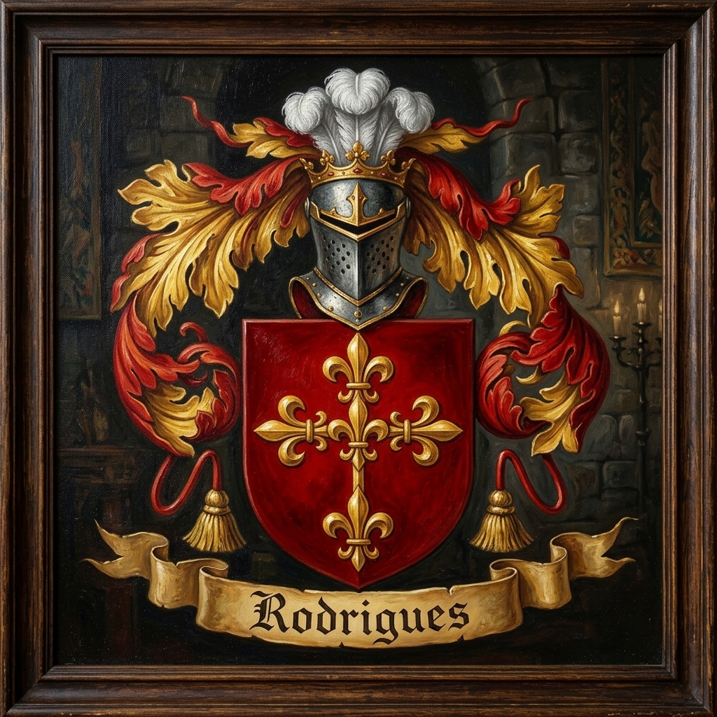 Brasão da família Rodrigues