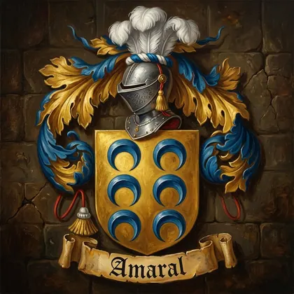Brasão da família Amaral