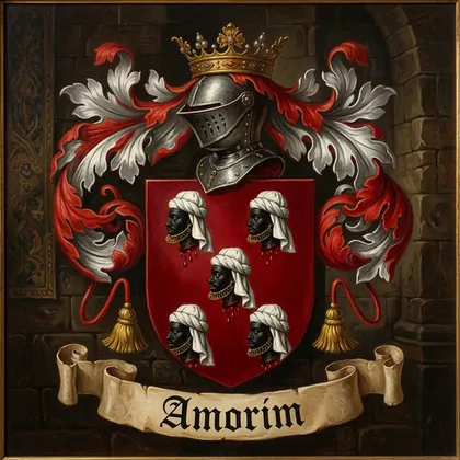 Brasão da família Amorim