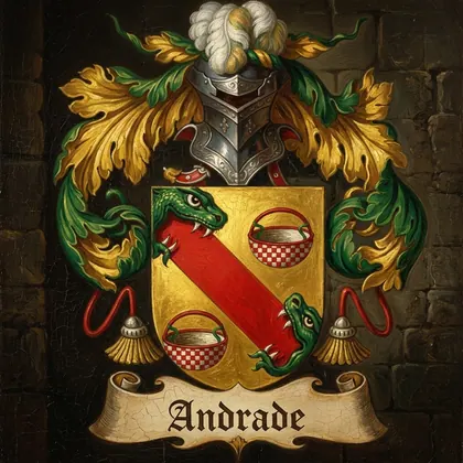 Brasão da família Andrade