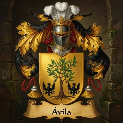 Brasão da família Avila
