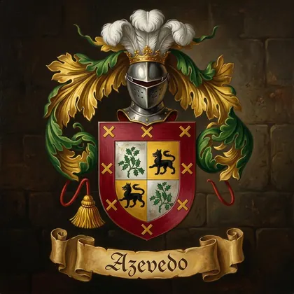 Brasão da família Azevedo