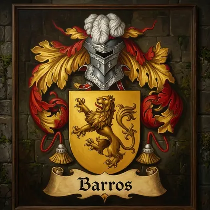 Brasão da família Barros