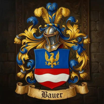Brasão da família Bauer