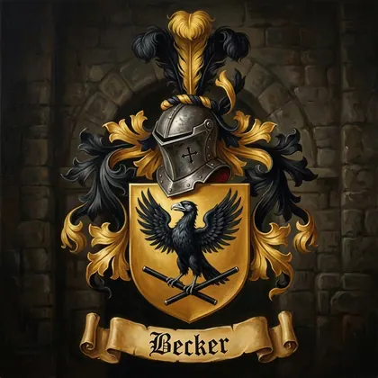 Brasão da família Becker