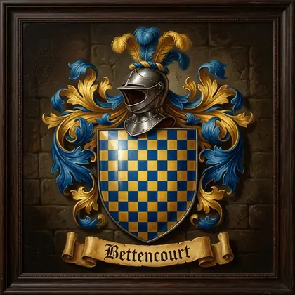 Brasão da família Bettencourt