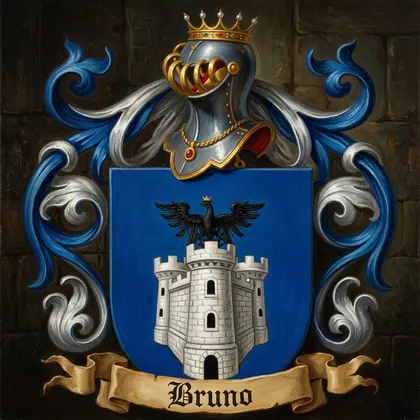 Brasão da família Bruno
