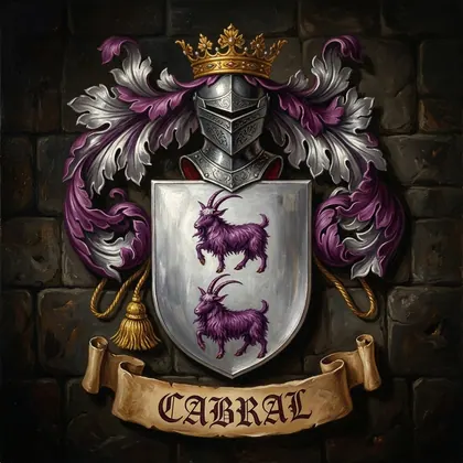 Brasão da família Cabral