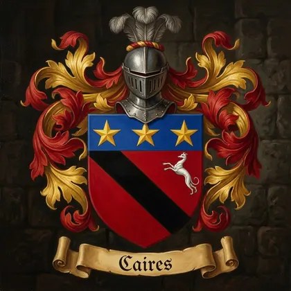 Brasão da família Caires