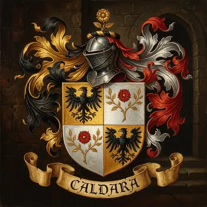 Brasão da família Caldara