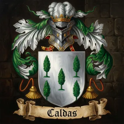 Brasão da família Caldas