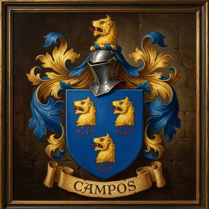 Brasão da família Campos