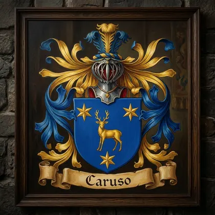 Brasão da família Caruso