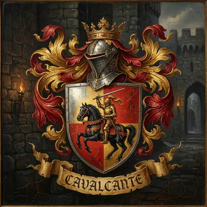 Brasão da família Cavalcante