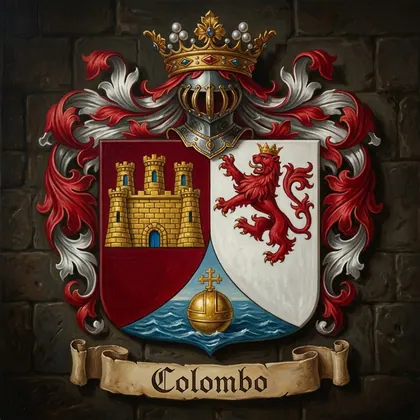 Brasão da família Colombo