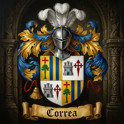 Brasão da família Corrêa