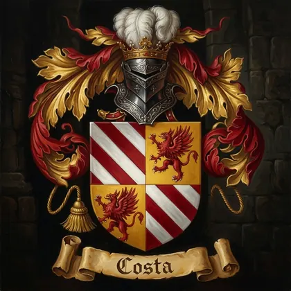 Brasão da família Costa