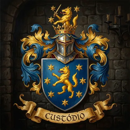 Brasão da família Custódio
