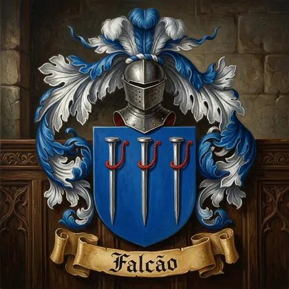 Brasão da família Falcão
