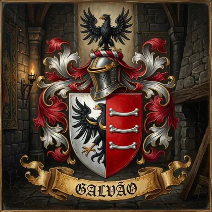 Brasão da família Galvão