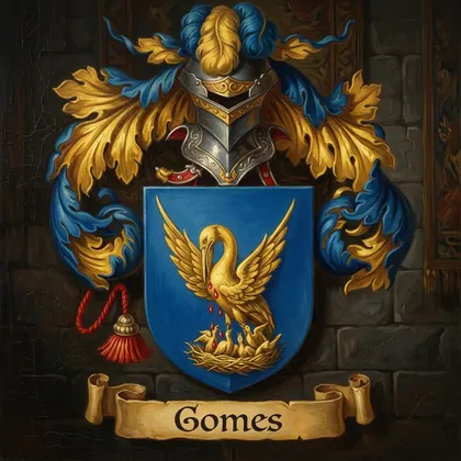 Brasão da família Gomes