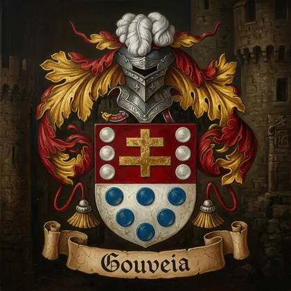 Brasão da família Gouveia