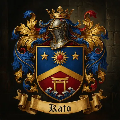 Brasão da família Kato