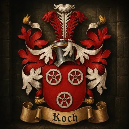 Brasão da família Koch