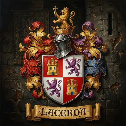 Brasão da família Lacerda