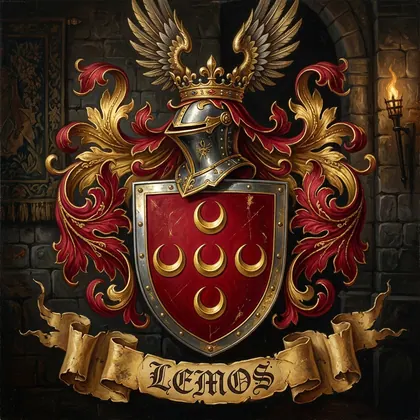 Brasão da família Lemos