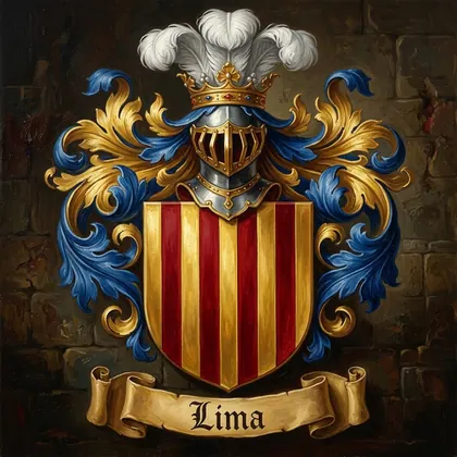Brasão da família Lima