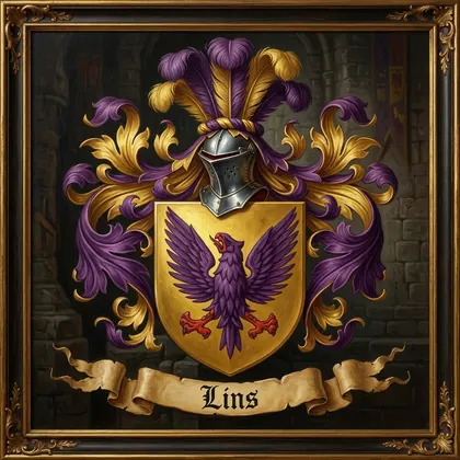 Brasão da família Lins