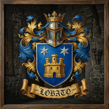 Brasão da família Lobato