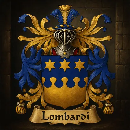Brasão da família Lombardi