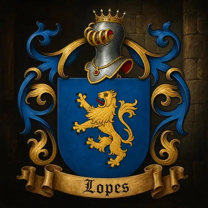 Brasão da família Lopes