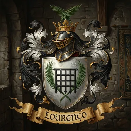 Brasão da família Lourenço