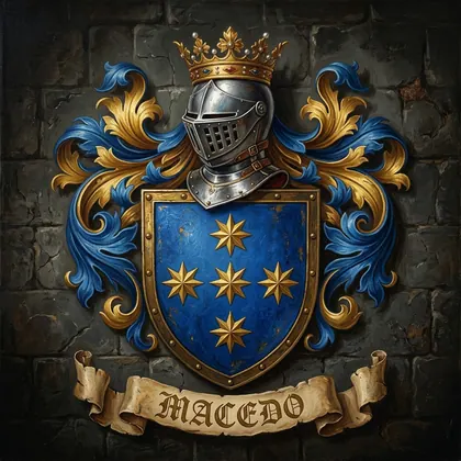 Brasão da família Macedo