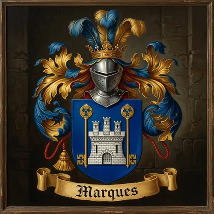 Brasão da família Marques