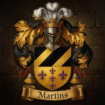 Brasão da família Martins