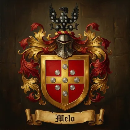 Brasão da família Melo / Mello