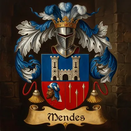 Brasão da família Mendes