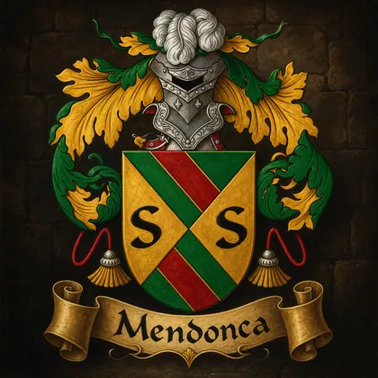 Brasão da família Mendonça