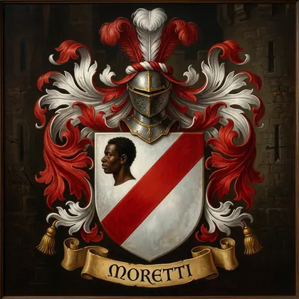 Brasão da família Moretti
