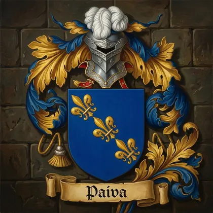 Brasão da família Paiva