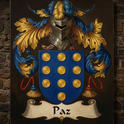 Brasão da família Paz