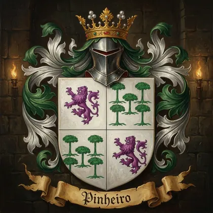 Brasão da família Pinheiro