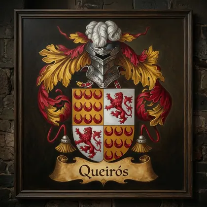 Brasão da família Queiroz