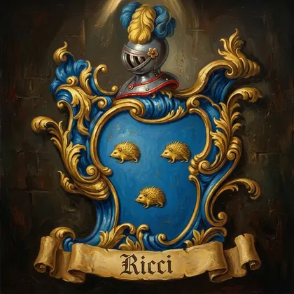 Brasão da família Ricci