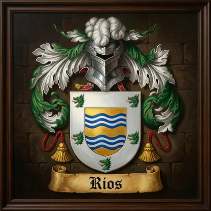 Brasão da família Rios