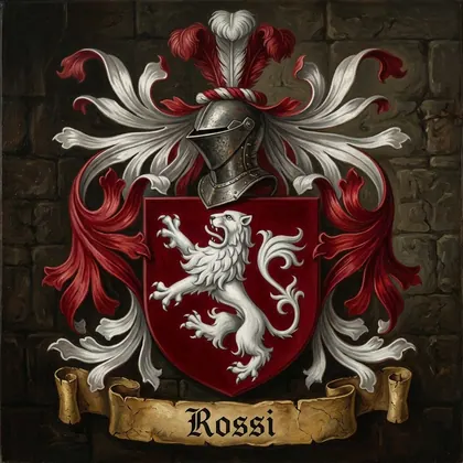 Brasão da família Rossi